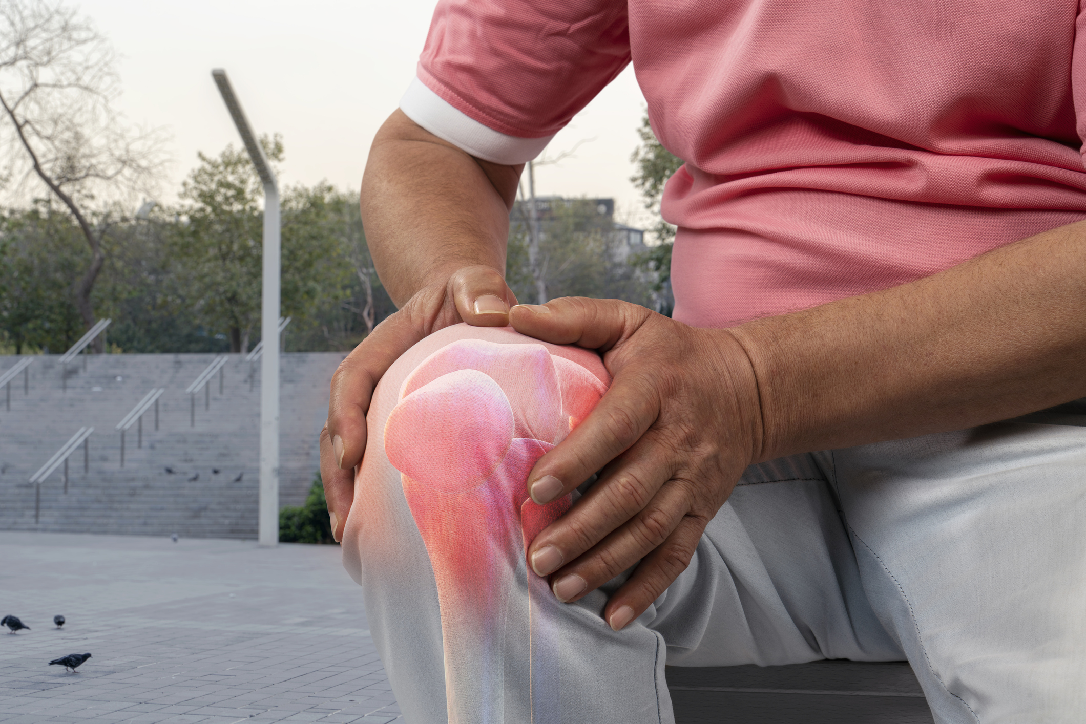 Mature Adult Knee Pain