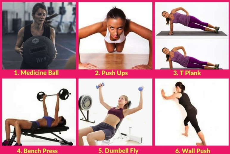 5 Easy Exercises For Firmer Breasts