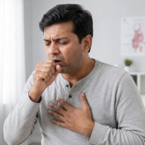 Persistent, Worsening Cough (Hacking Cough)