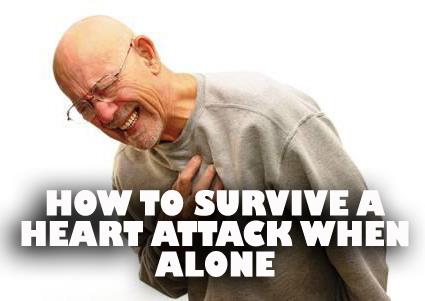 How to survive heart attack when alone