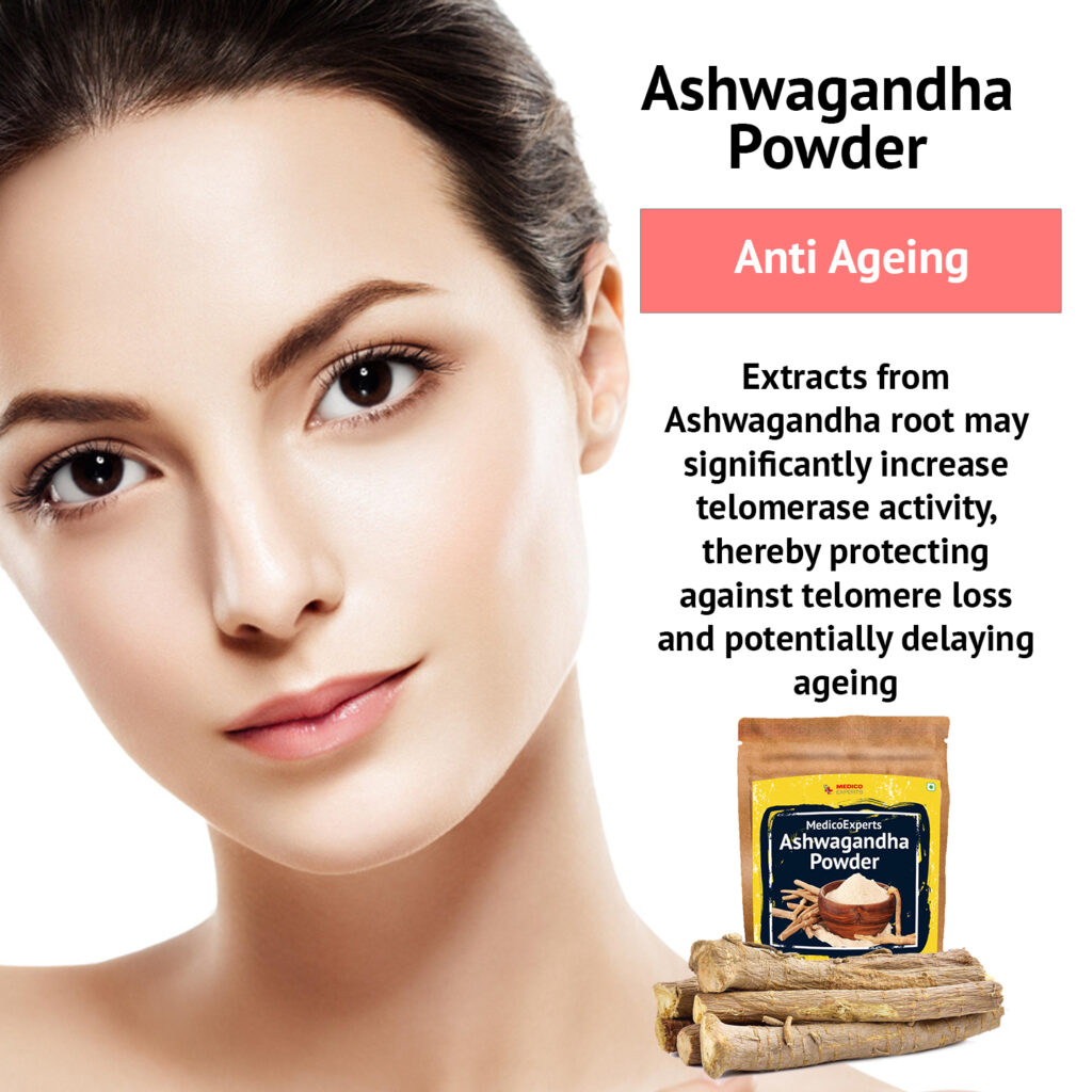 Ashwagandha powder anti ageing