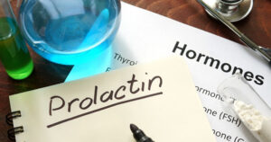 High levels of prolactin