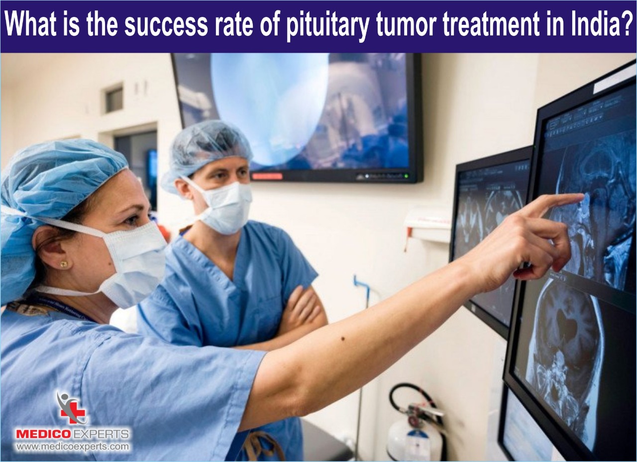 what is the success rates of pituitary tumor treatment in India