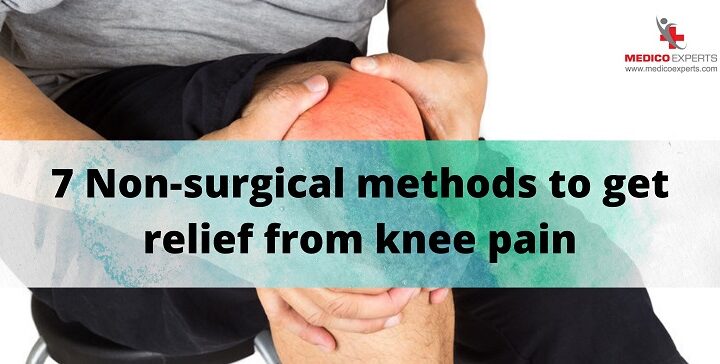 7 Non-surgical methods to get relief from knee pain