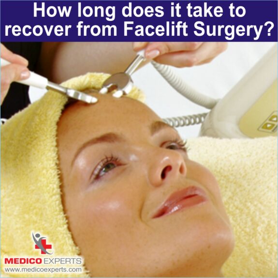 How long does it take to recover from Facelift Surgery, facelift surgery in india