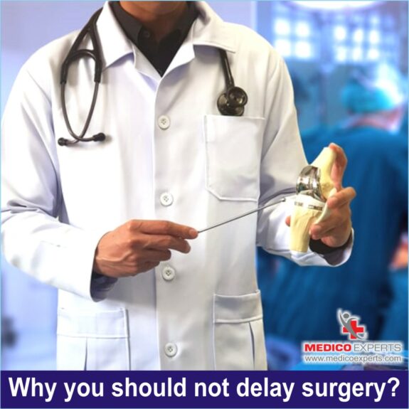 Why you should not delay surgery, knee replacement success rate in india