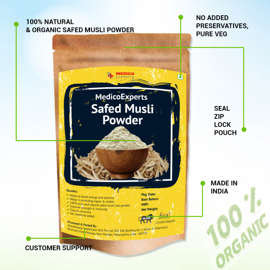 safed musli benefits for male