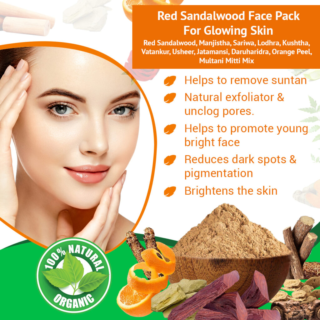 face pack for glowing skin