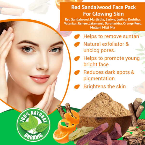 face pack for glowing skin