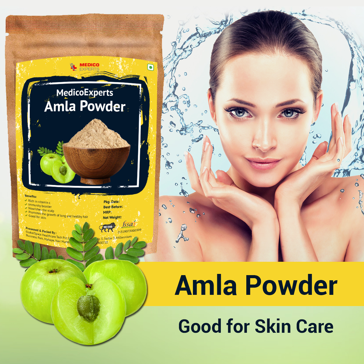 Organic Amla Powder for Hair– O4U Shop