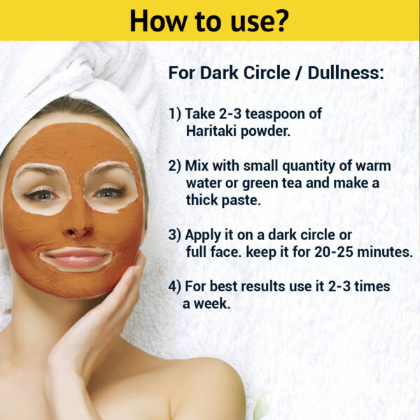 Haritaki powder for digestion