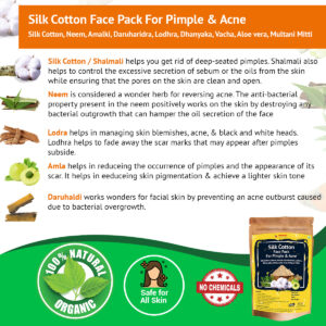 face pack for pimples