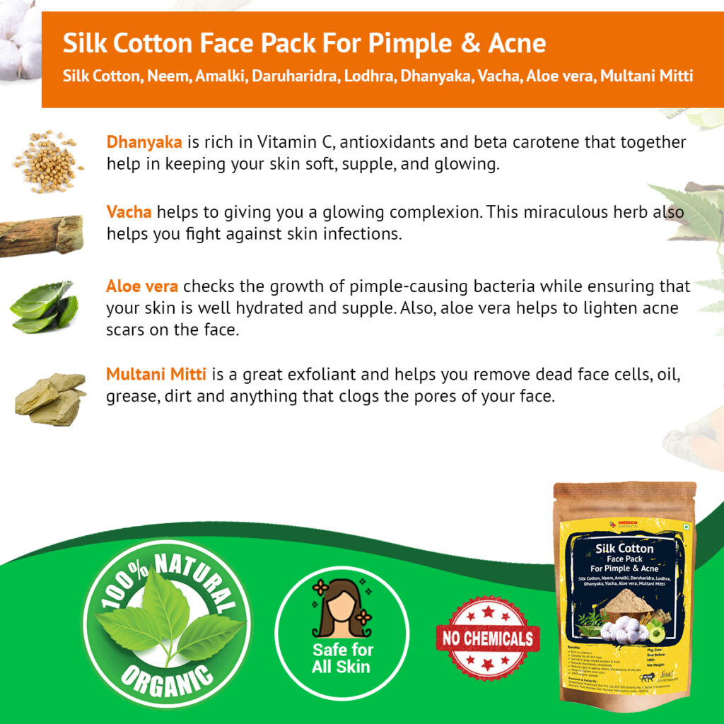 face pack for pimples