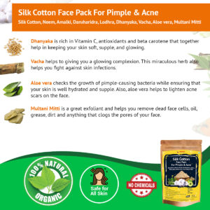 face pack for pimples