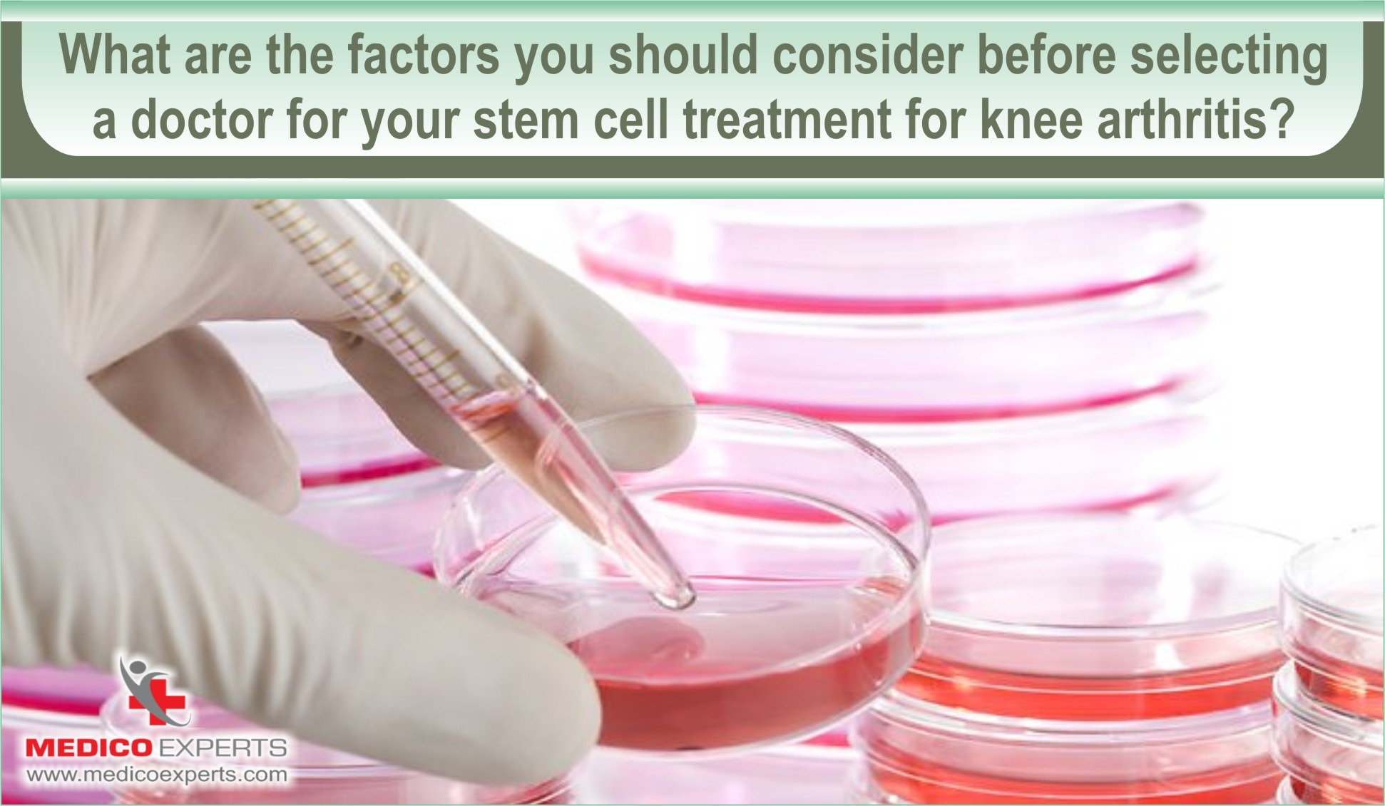 Knee arthritis treatment without surgery is now possible
