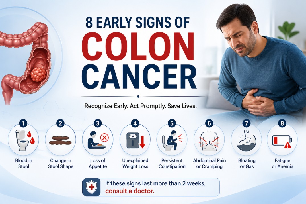 How I Knew I Had Colon Cancer: Early Signs and Pain Explained 7 8 Early Signs of Colon Cancer
