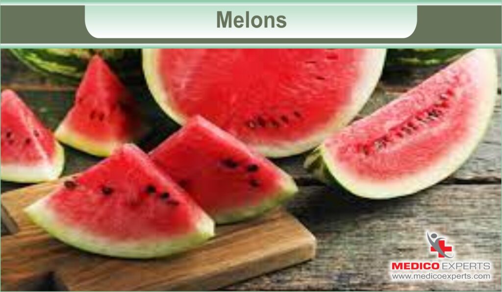 Fruits to Reduce Creatinine Level - Melons