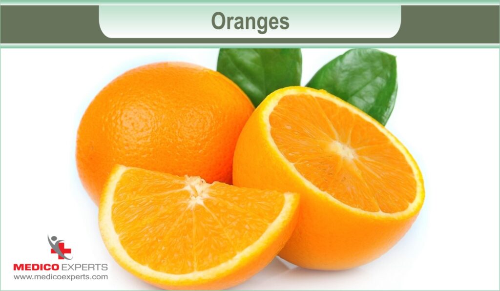 Fruits to Reduce Creatinine Level - Oranges