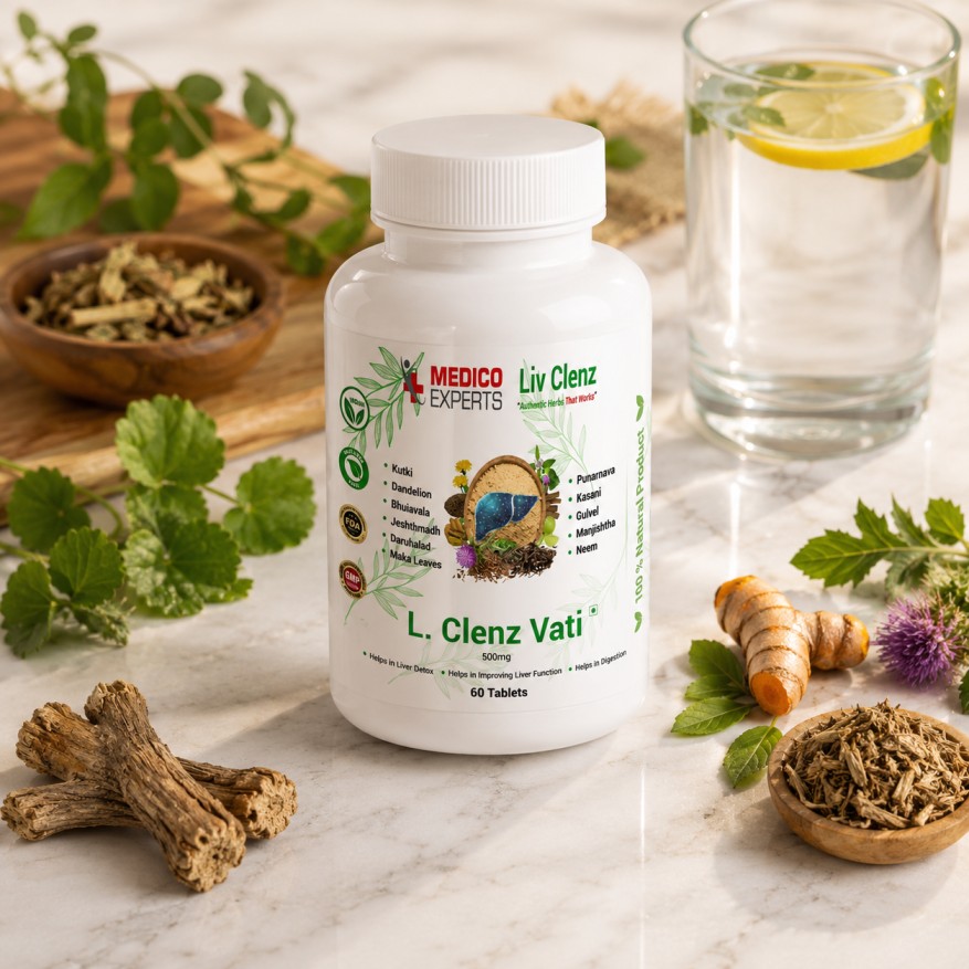 How to Detox Your Liver Naturally: 5 Ayurveda-Backed Methods 14 L Clenz vati for liver detox