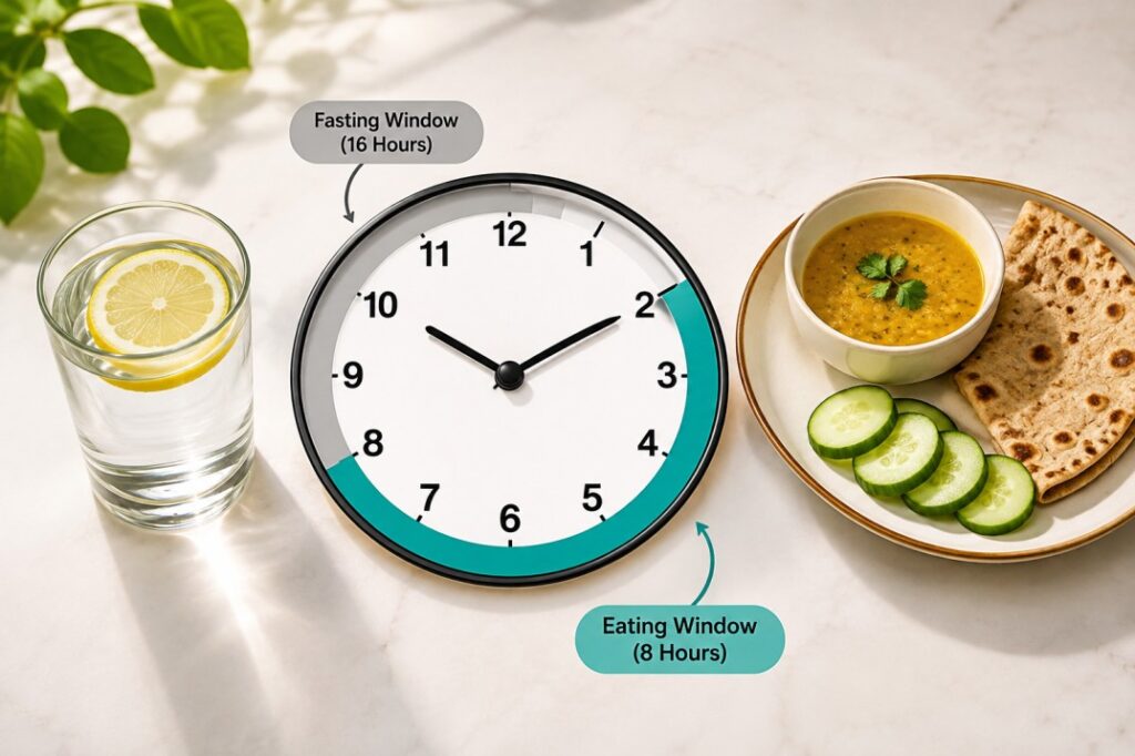 How to Detox Your Liver Naturally: 5 Ayurveda-Backed Methods 11 Method 3 — Intermittent Fasting for Liver Fat Reduction