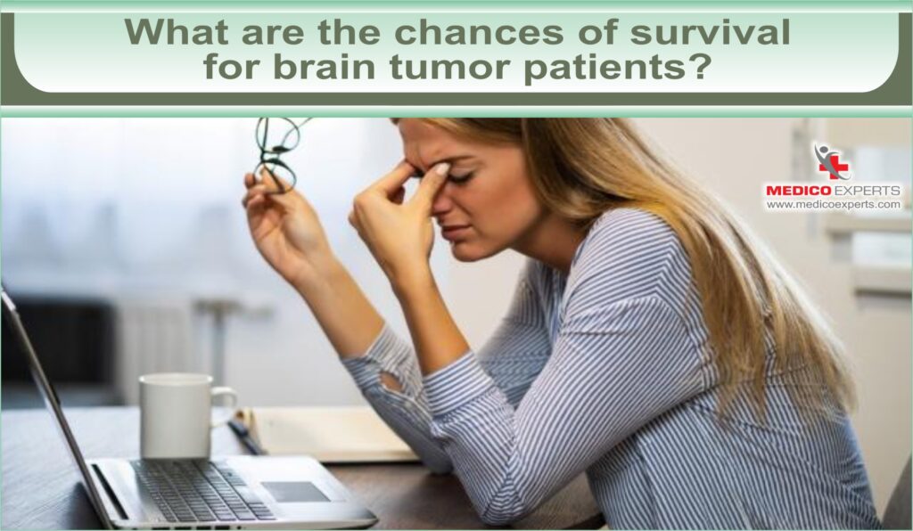 What are the chances of survival for brain tumor patients