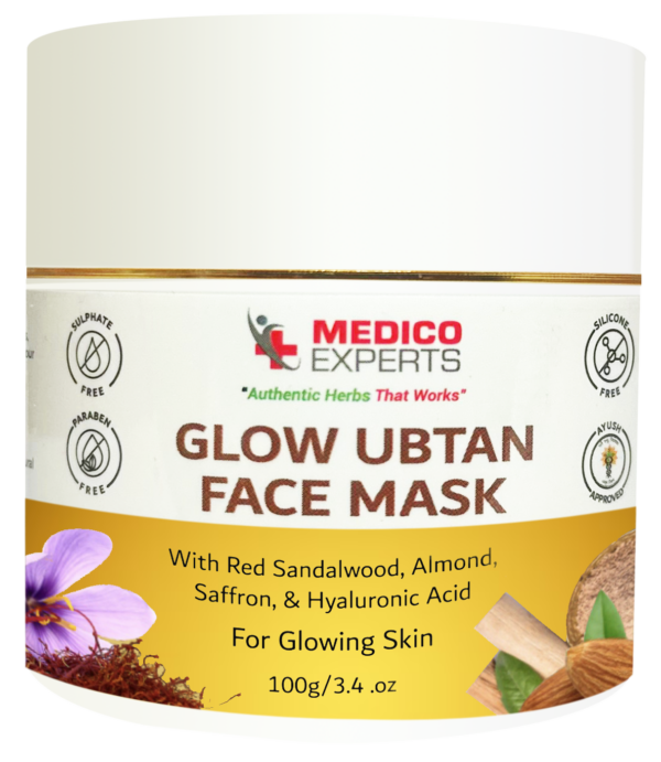 MedicoExperts Glow Ubtan Face Mask for Glowing Skin