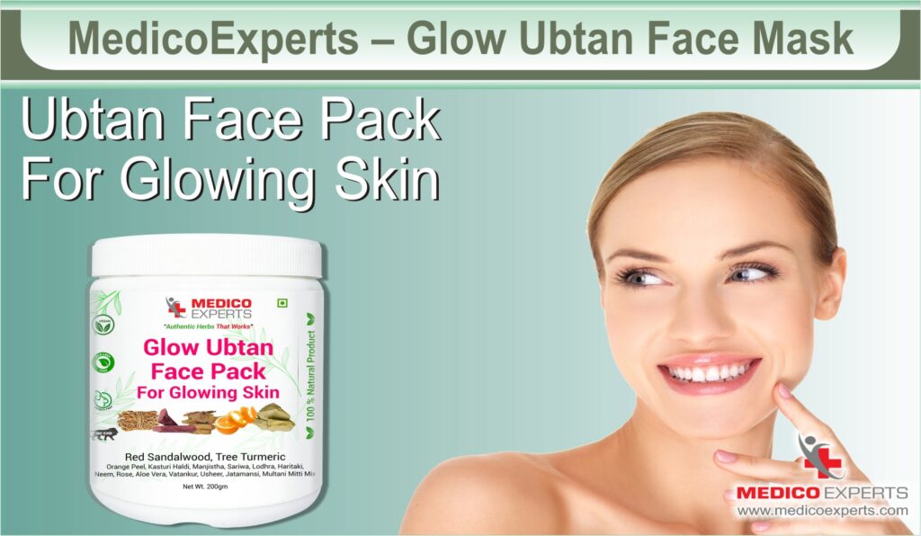 MedicoExperts - Glow Ubtan Face Mask