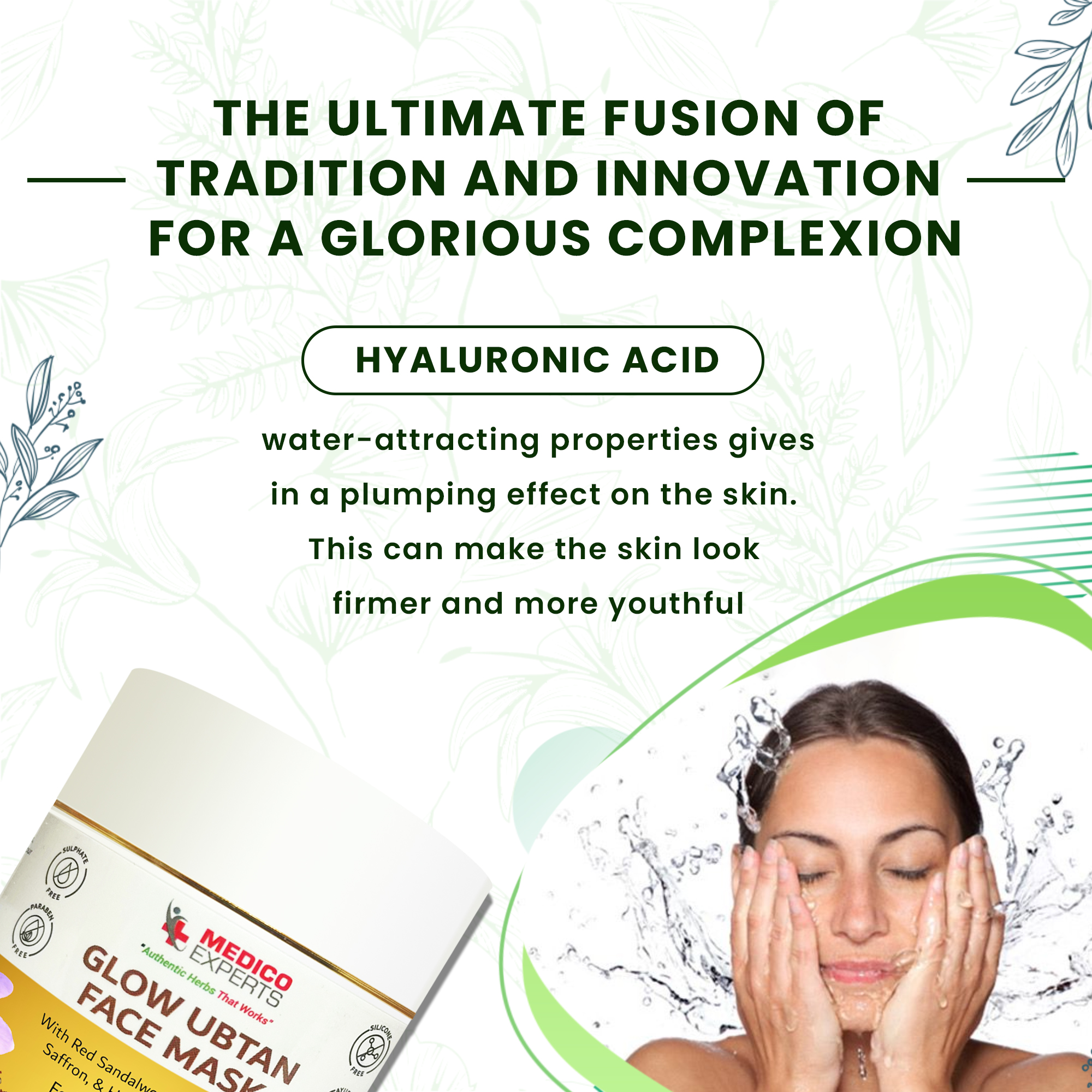 Glow Ubtan Face Mask for Glowing Skin
