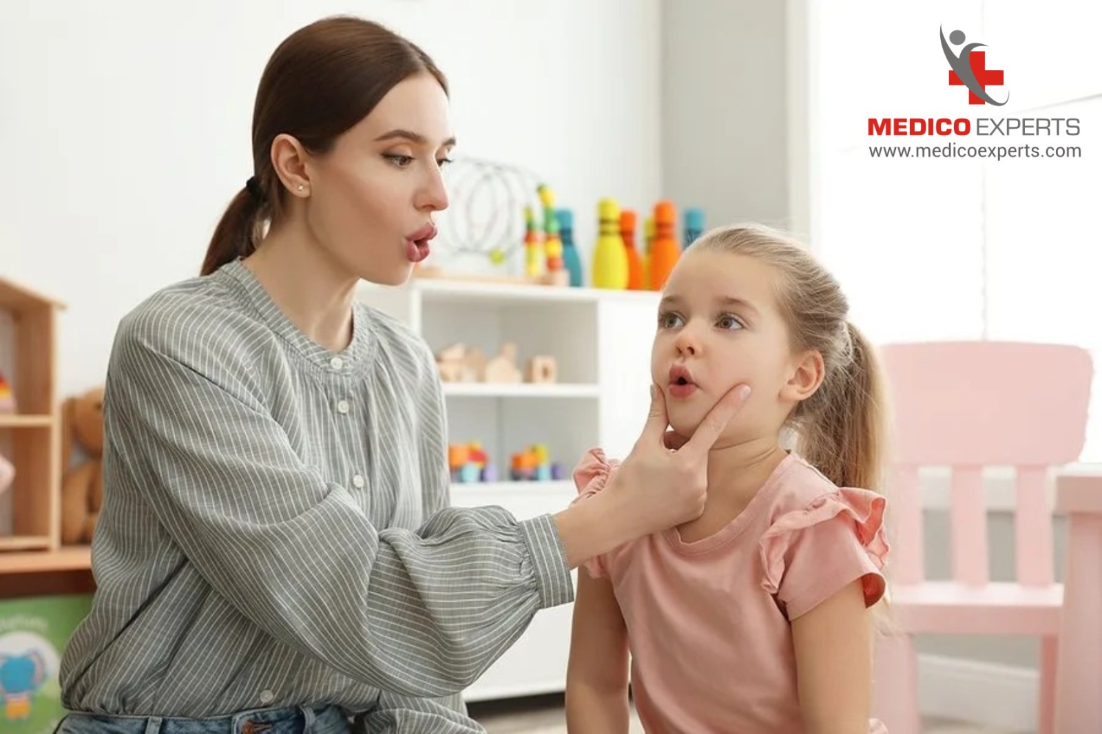 A mother with a child with Autism A mother with a child with Autism