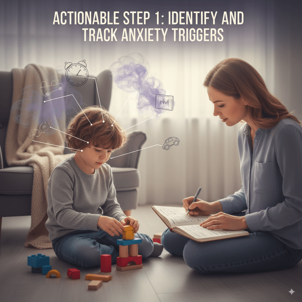 Why Your Child’s Autism-Related Anxiety Keeps Increasing Despite Therapy: Actionable Steps for Parents to Ease It 8 Actionable Step 1 Identify and Track Anxiety Triggers