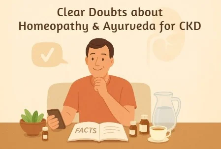 Clear Doubts about homeopathy and Ayurveda for CKD