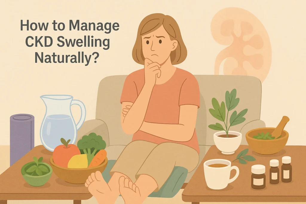 How To Manage CKD Swelling Naturally?