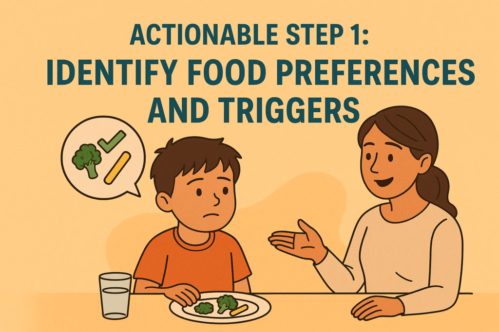 Identify food preferences and triggers