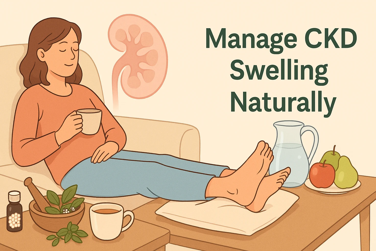 Manage CKD Swelling Naturally