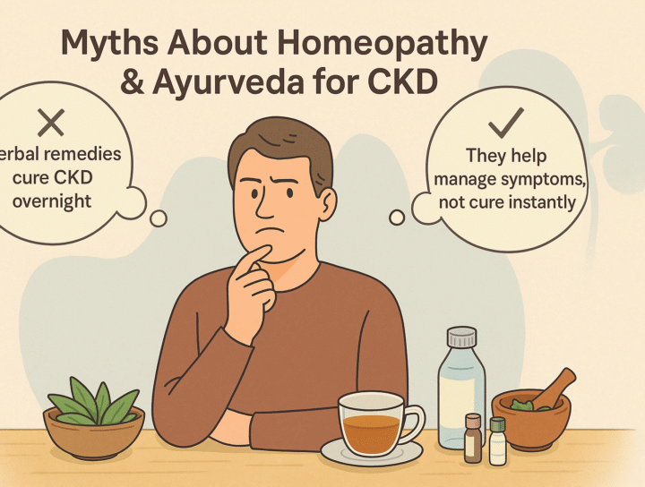 Myths about Ayurveda and Homeopathy for CKD