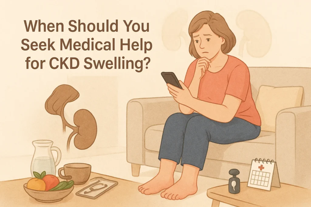 When Should You Seek Medical Help for CKD Swelling?