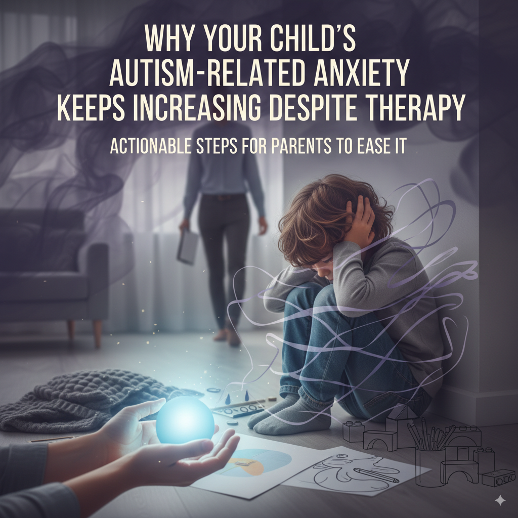 Why Your Child’s Autism-Related Anxiety Keeps Increasing Despite Therapy: Actionable Steps for Parents to Ease It 7 Why Your Child’s Autism-Related Anxiety Keeps Increasing Despite Therapy Actionable Steps for Parents to Ease It