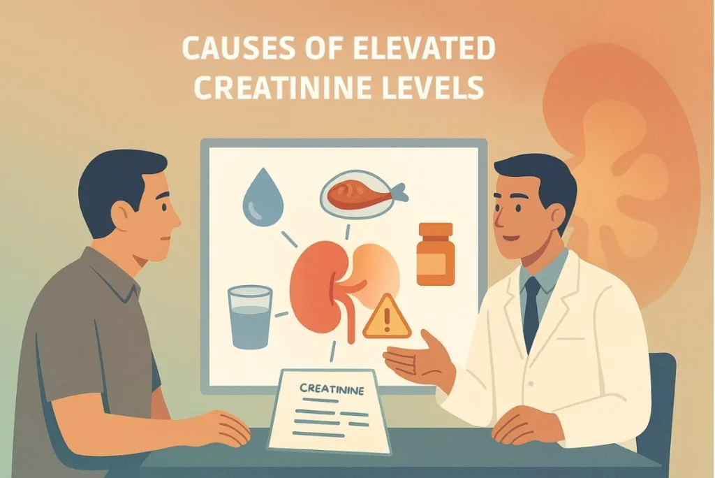 Causes of Elevated Creatinine Levels