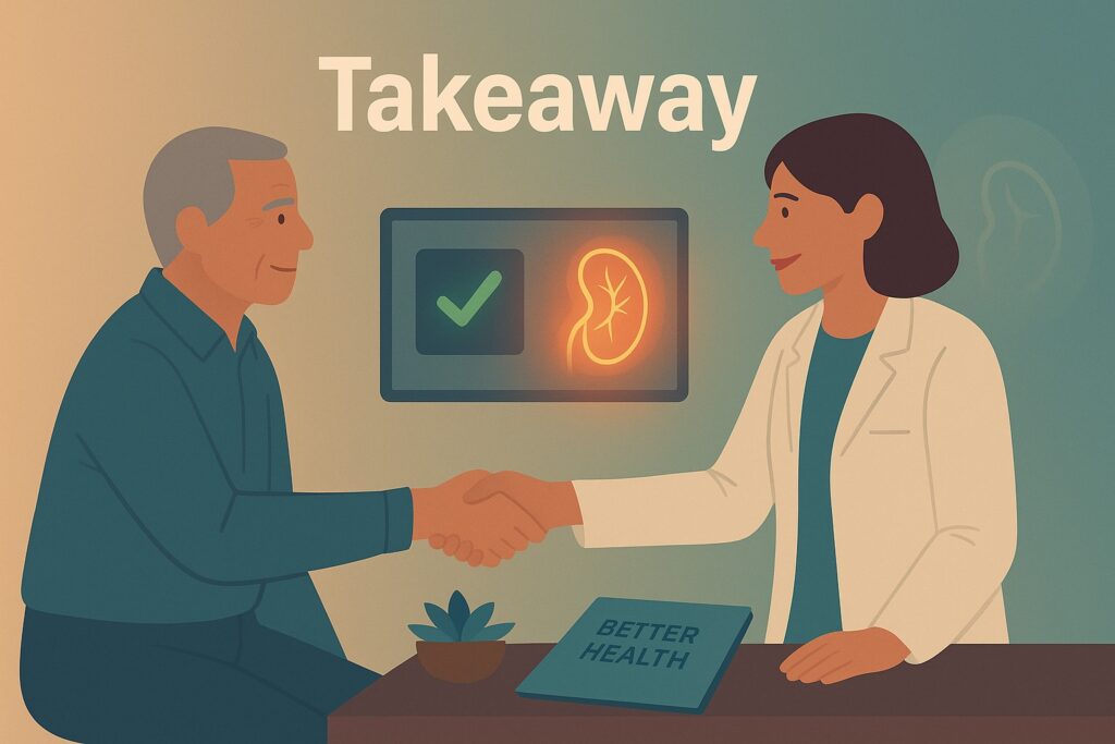 Early Signs of Chronic Kidney Disease - Takeaway