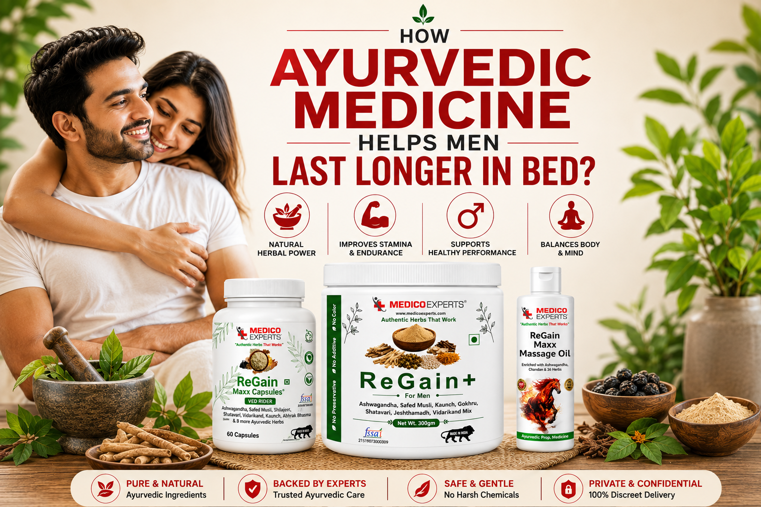 How Ayurvedic Medicine Helps Men Last Longer in Bed? 7 How Ayurvedic Medicine Helps Men Last Longer in Bed