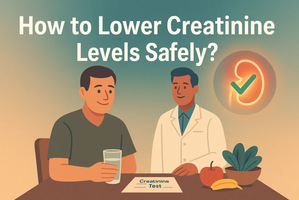 How to Lower Creatinine Levels Safely?