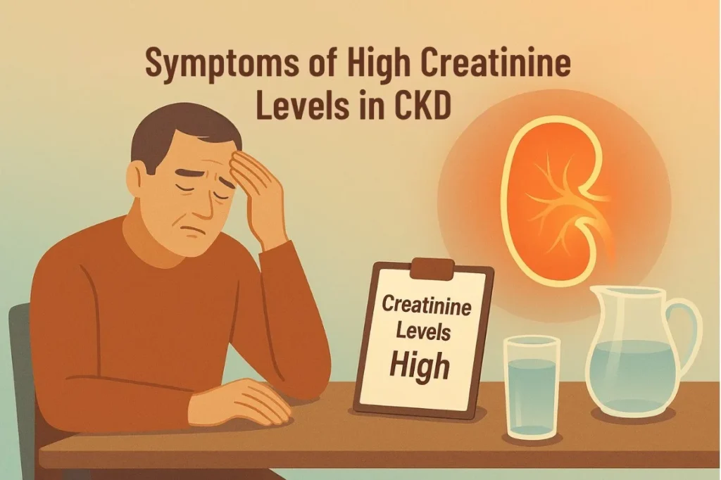 Symptoms of High Creatinine Levels in CKD