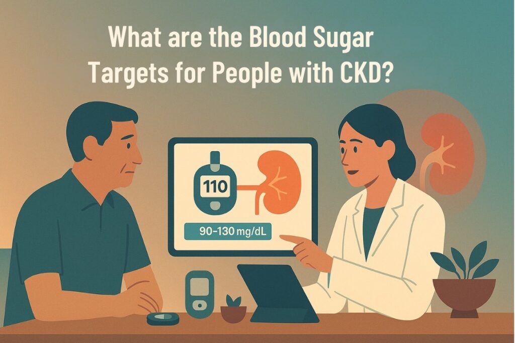 What are the Blood Sugar Targets for People with CKD?