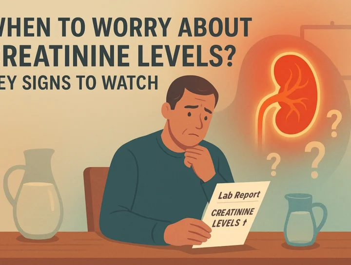 When To Worry About Creatinine Levels? Key Signs To Watch