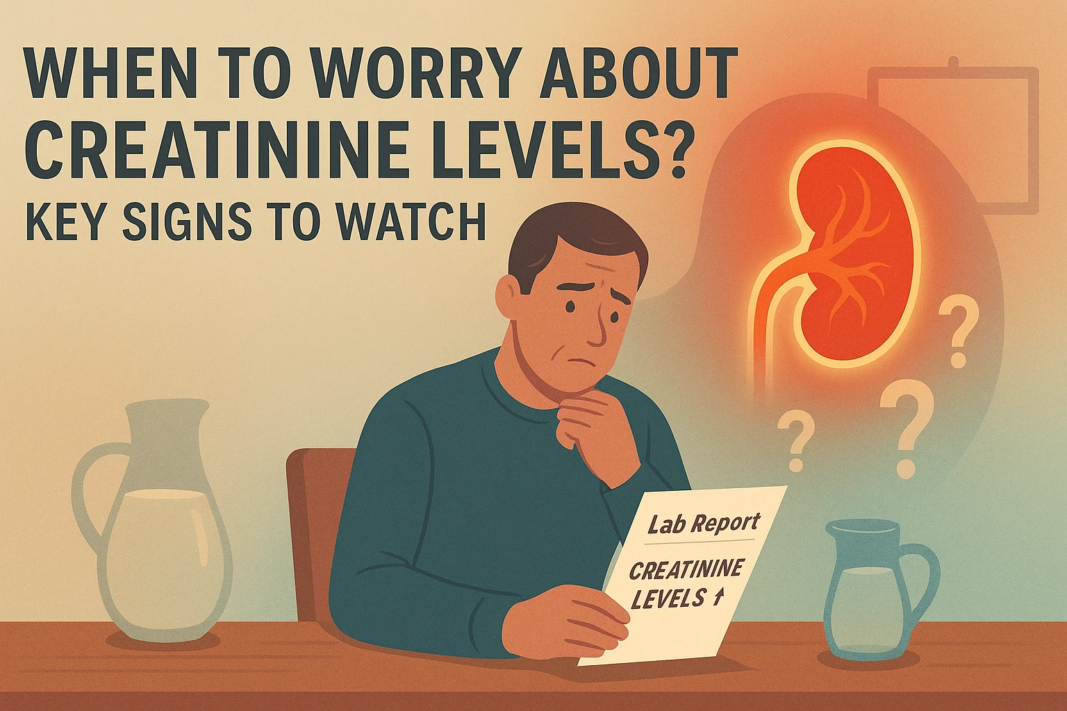 When To Worry About Creatinine Levels? Key Signs To Watch