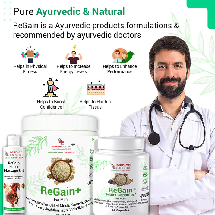 Ayurvedic male wellness kit