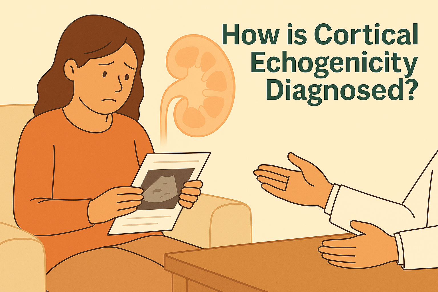 How is Cortical Echogenicity Diagnosed?