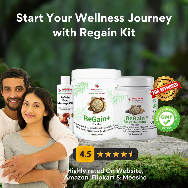 Ayurvedic male wellness kit 