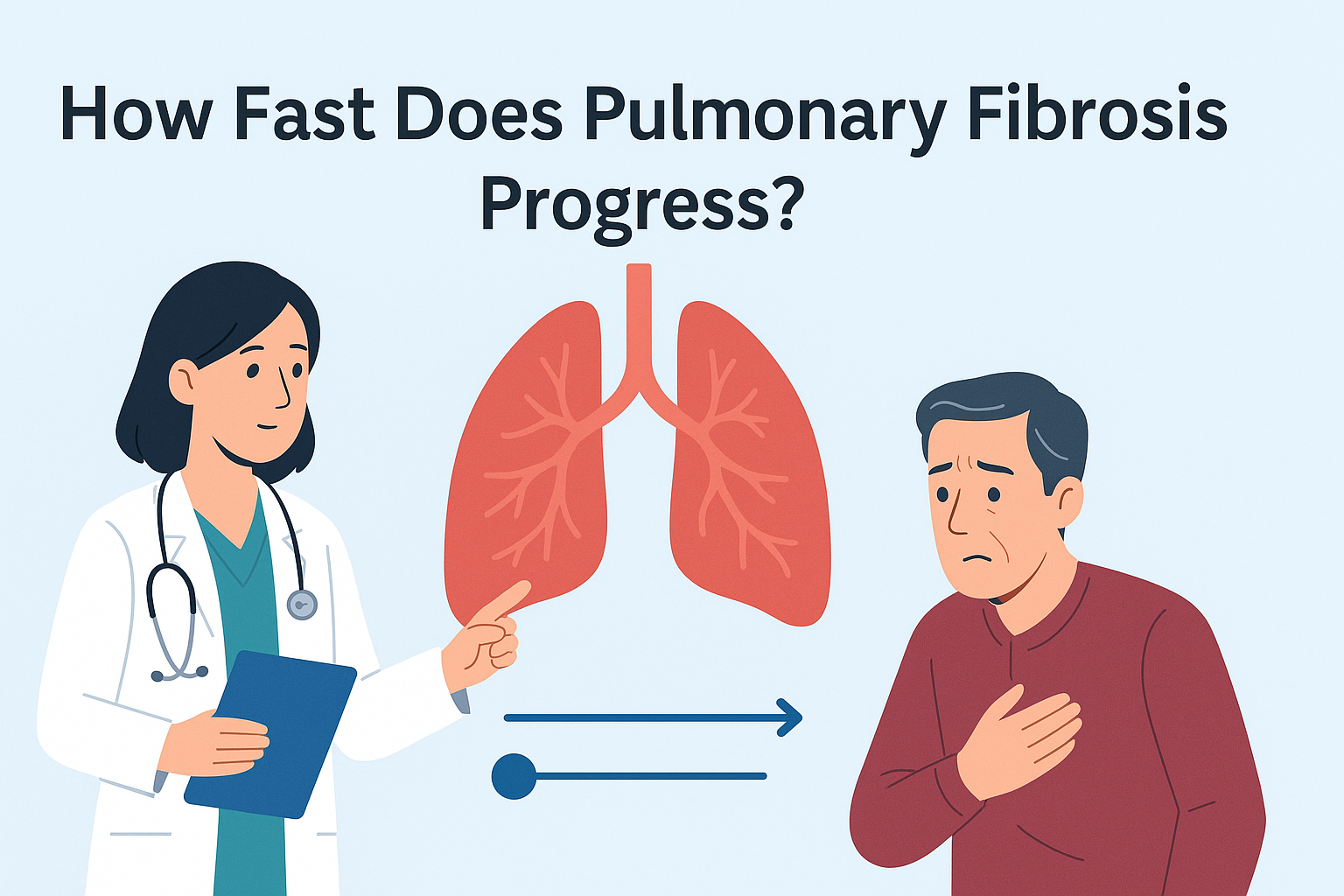 How Fast Does Pulmonary Fibrosis Progress?