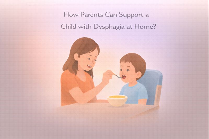 How Parents Can Support a Child with Dysphagia at Home?
